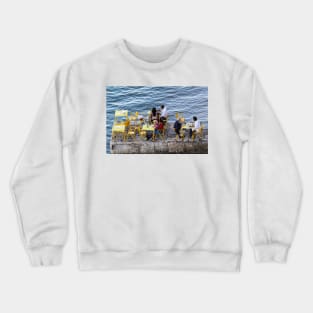 From Casilhas to Boca Do Vento - 5 - Fine Dining By The Tagus © Crewneck Sweatshirt